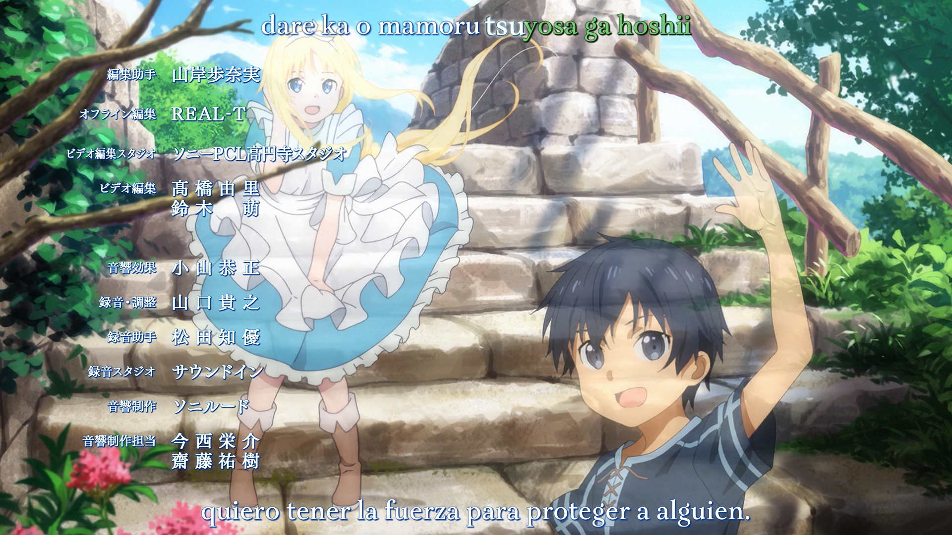 Sword Art Online: Alicization (Hoshizora)